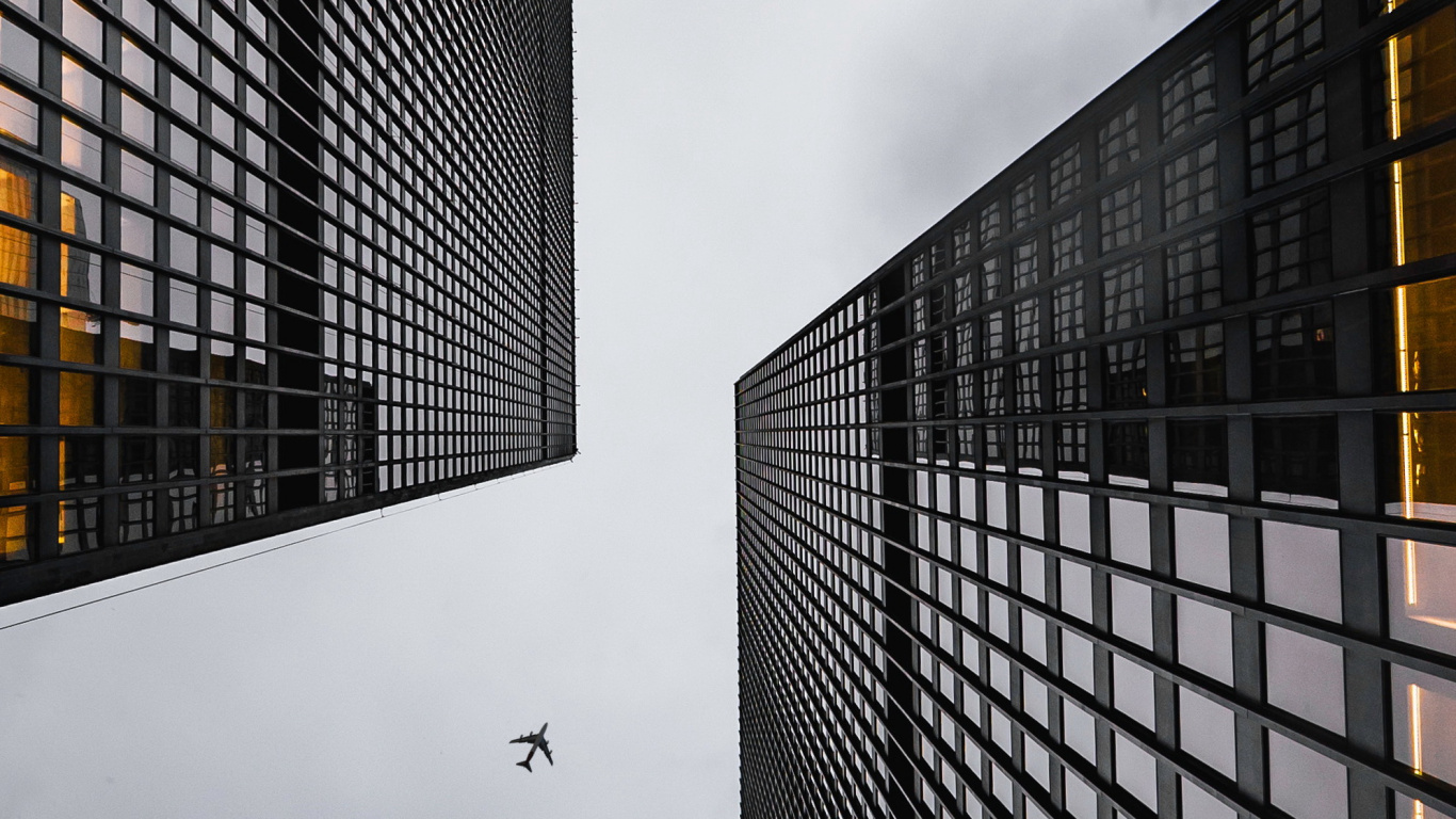 Building, Skyscraper, Light, Cloud, Tower Block. Wallpaper in 1366x768 Resolution