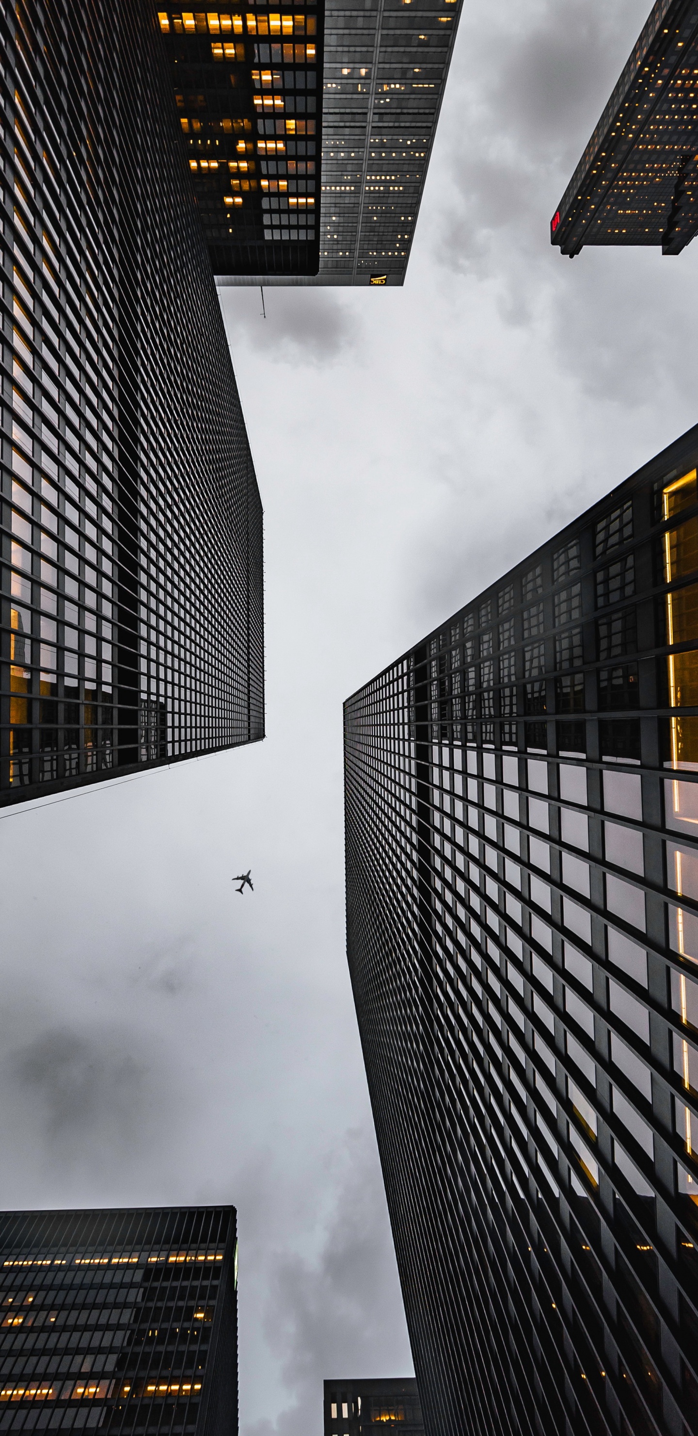 光, 塔块, 城市设计, 公寓 壁纸 1440x2960 允许