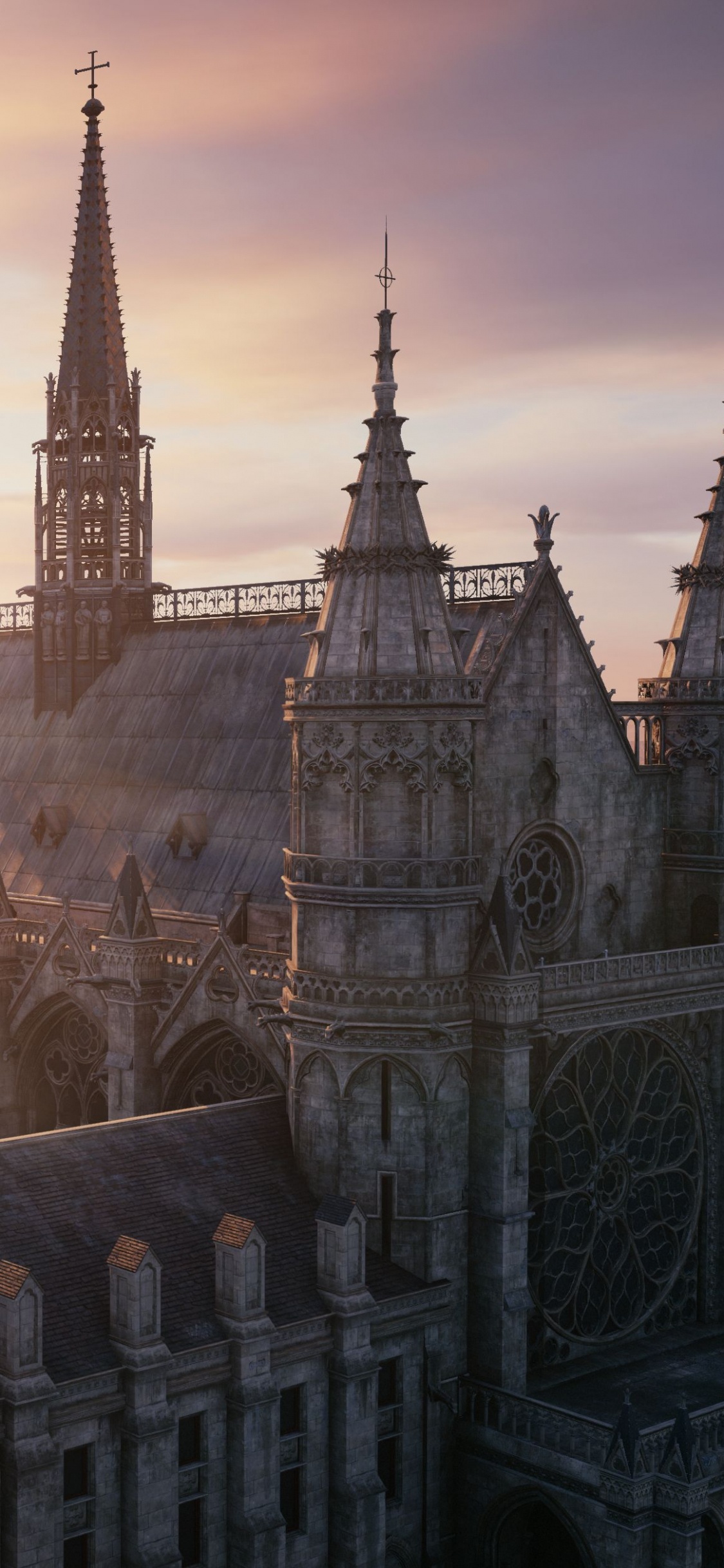 Bâtiment en Béton Brun Pendant la Journée. Wallpaper in 1125x2436 Resolution