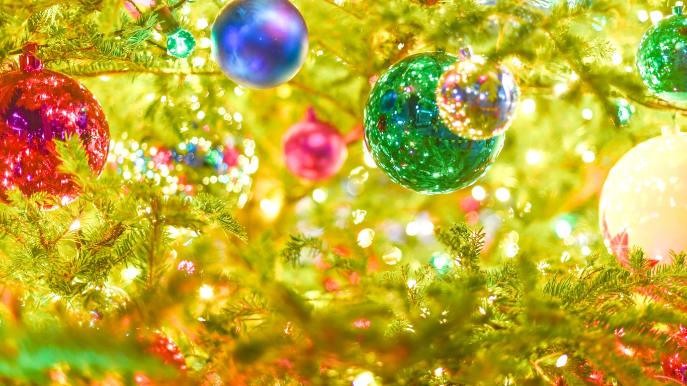 Ornement de Noël, Le Jour De Noël, Décoration de Noël, Lustre, Luminaire. Wallpaper in 1366x768 Resolution