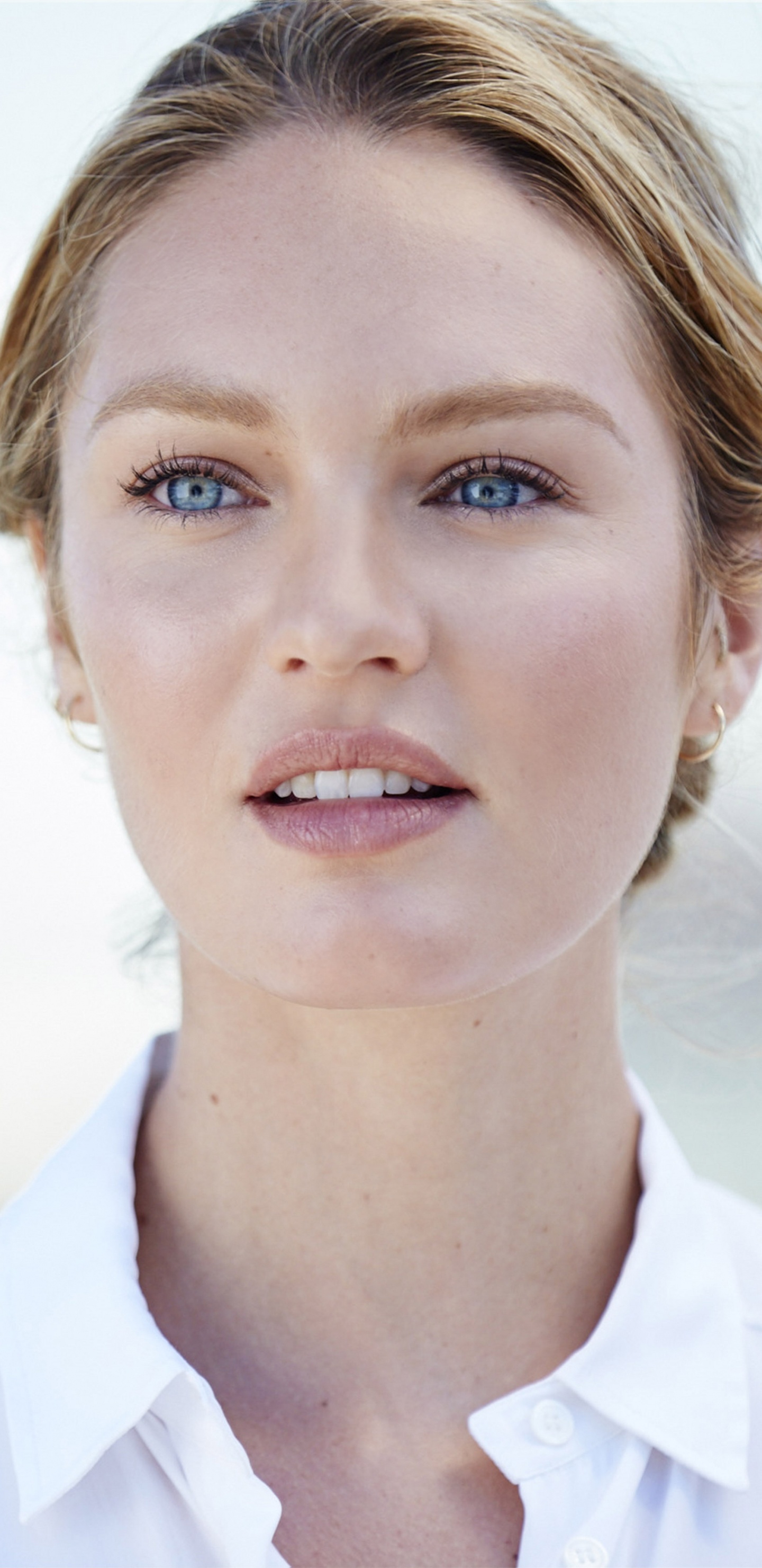 Candice Swanepoel, Model, Victorias Secret, Face, Skin. Wallpaper in 1440x2960 Resolution