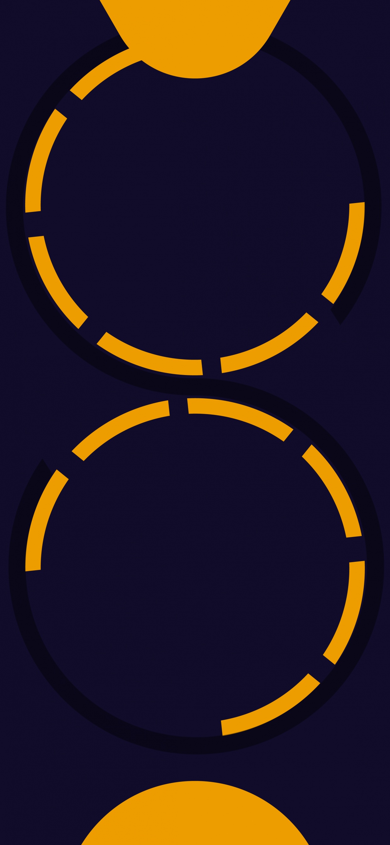 Cercle, Asphalt, Symbole, Symétrie, Graphique. Wallpaper in 1242x2688 Resolution