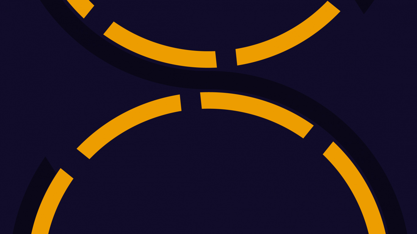 Cercle, Asphalt, Symbole, Symétrie, Graphique. Wallpaper in 1366x768 Resolution