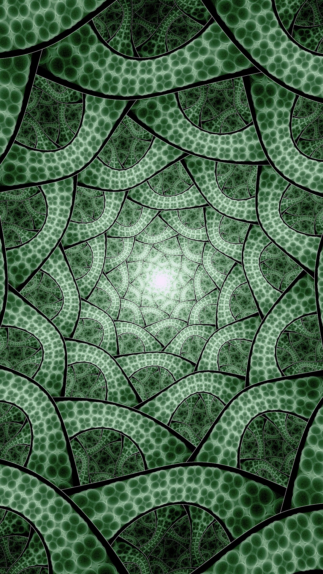 Green and White Floral Textile. Wallpaper in 1080x1920 Resolution