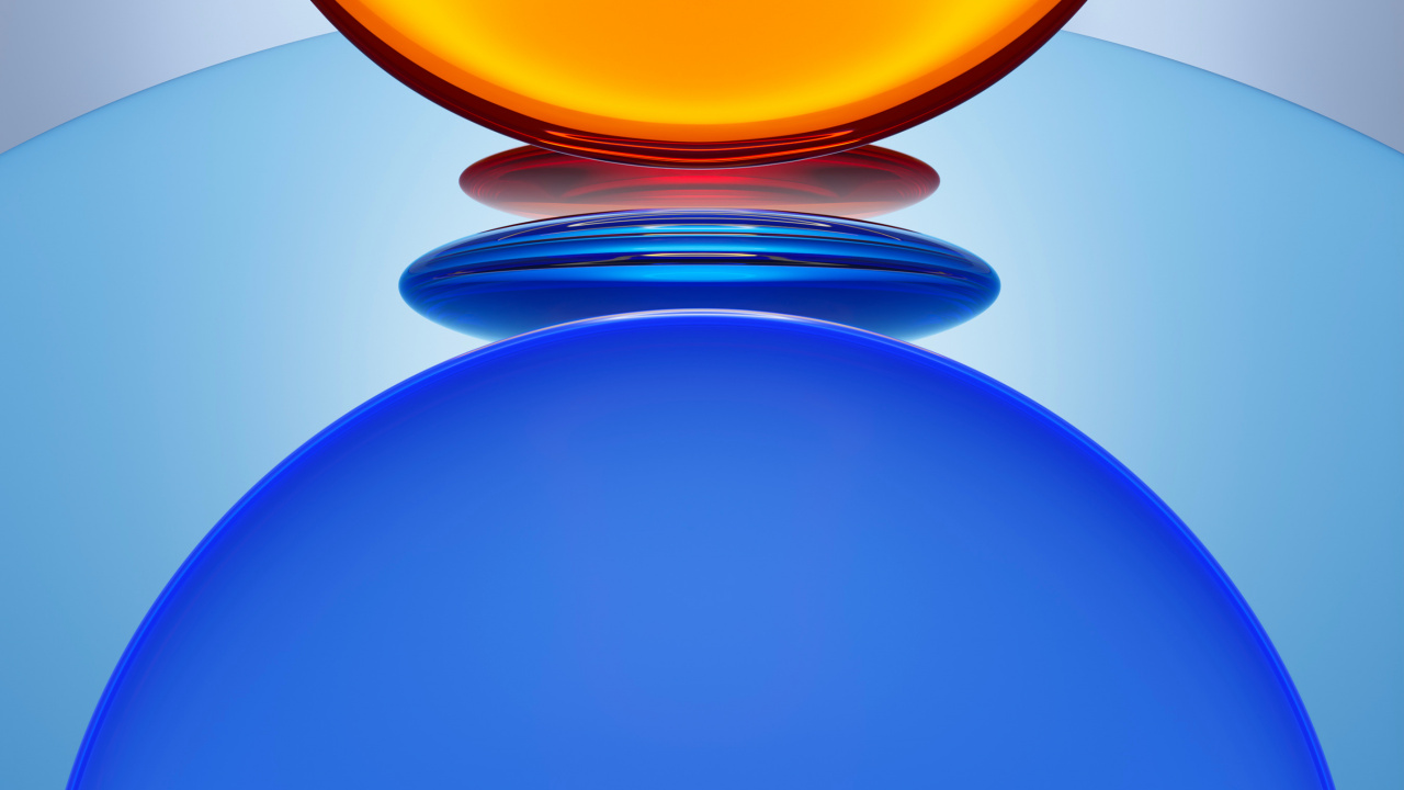 Huawei, Colorfulness, Blue, Light, Azure. Wallpaper in 1280x720 Resolution