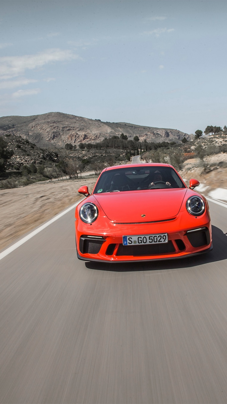 Bmw m 3 Rojo en la Carretera Durante el Día. Wallpaper in 750x1334 Resolution