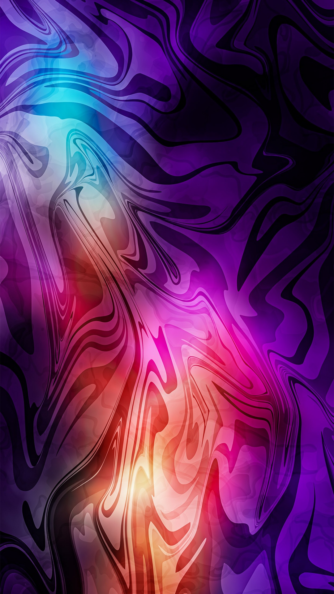 Fractal Art, Plant, Purple, Liquid, Azure. Wallpaper in 1080x1920 Resolution
