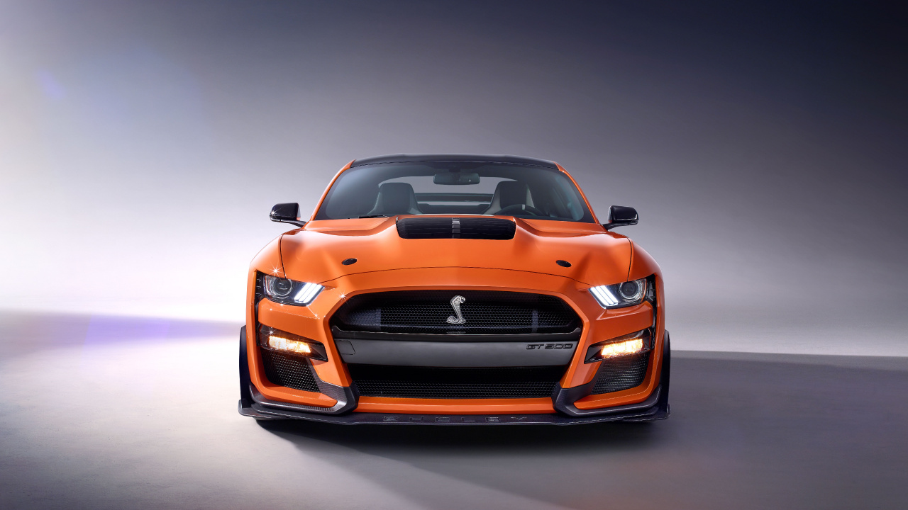 2020年福特野马, 谢尔比野马, 福特gt, 福特, 保险杠 壁纸 1280x720 允许