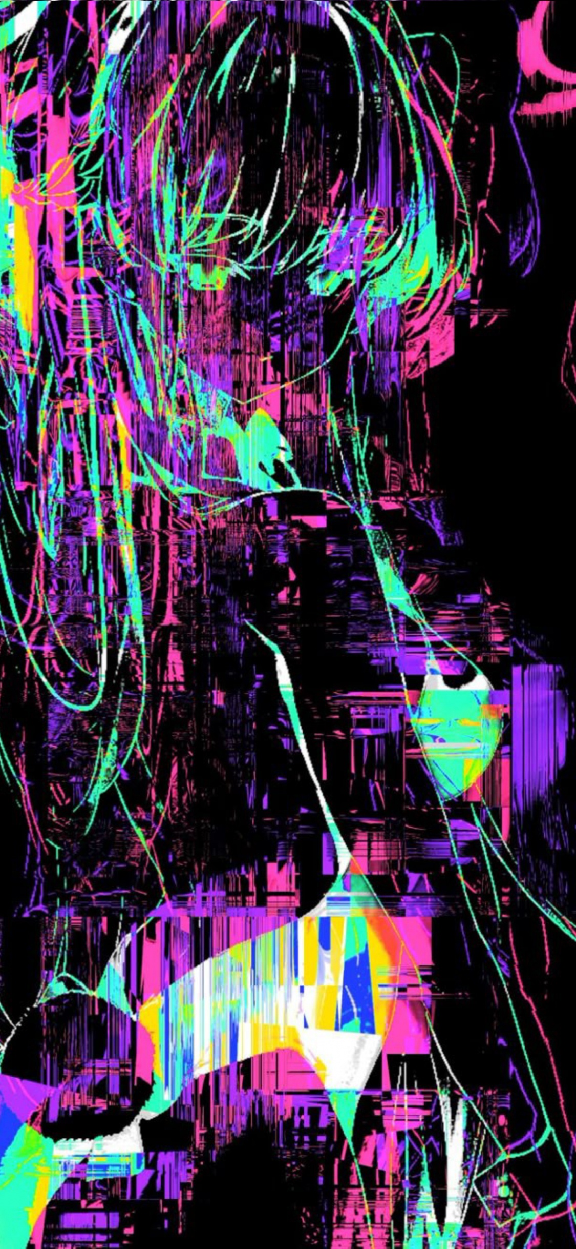 光, 图形设计, 艺术, 技术故障 壁纸 1125x2436 允许