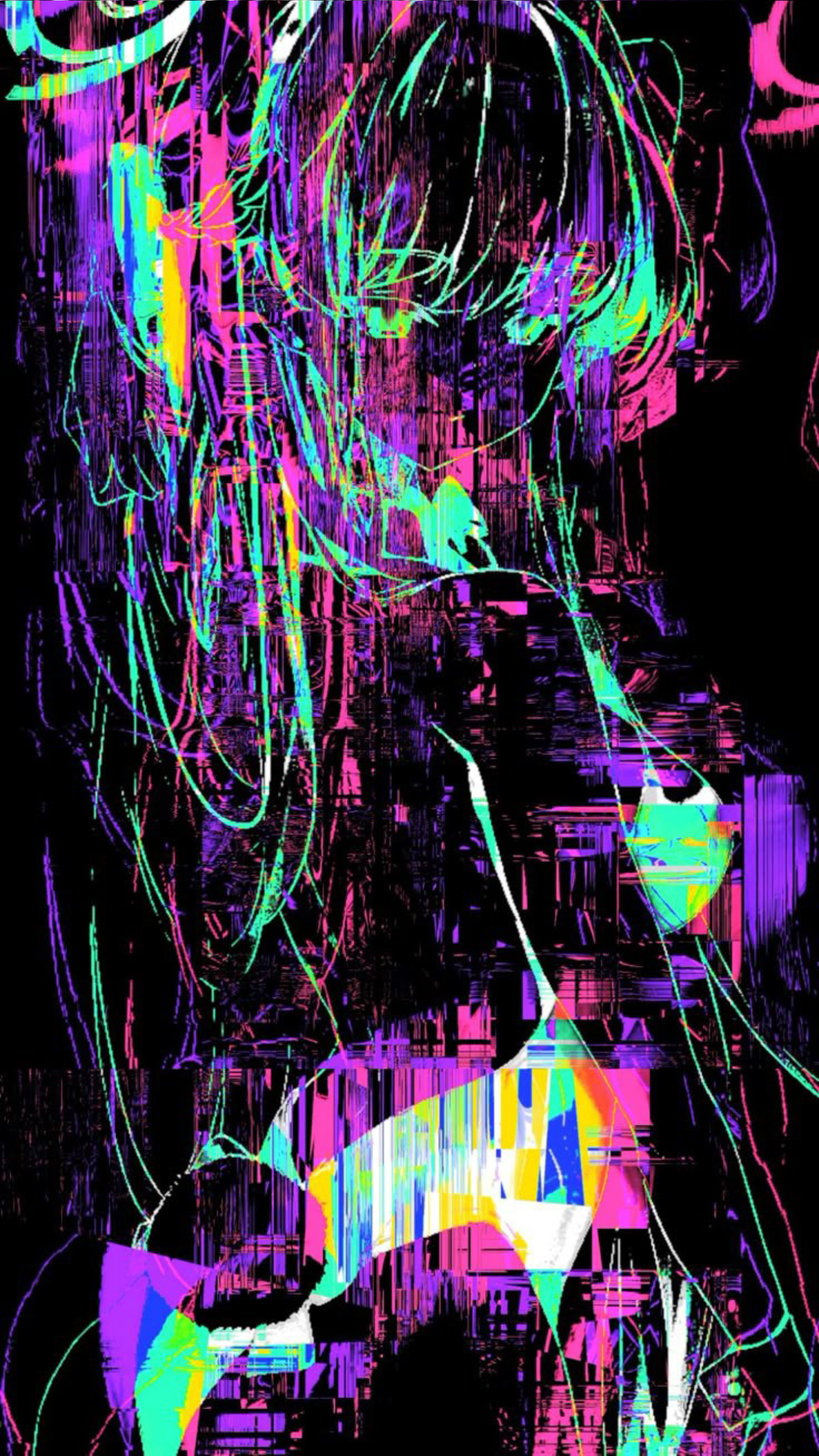 Luz, Diseño Gráfico, Arte, Glitch Art. Wallpaper in 1440x2560 Resolution