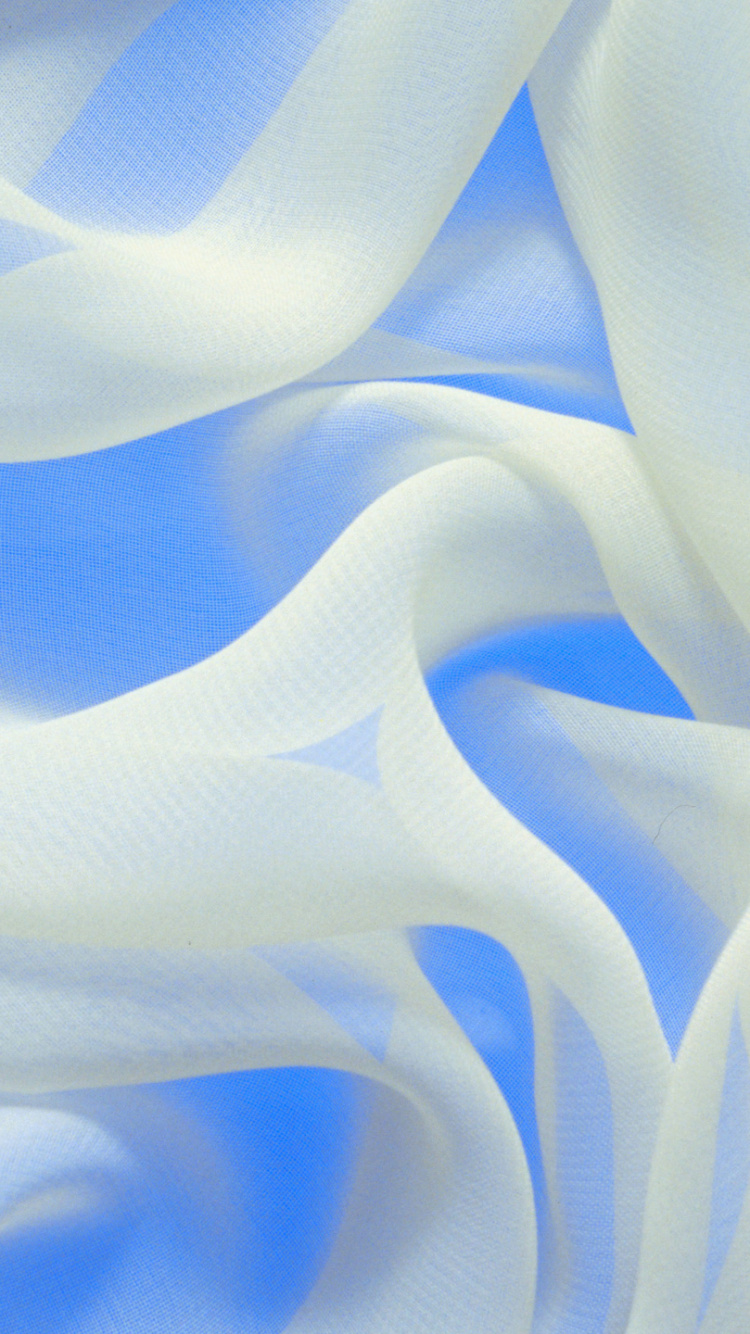 Pintura Abstracta Blanca y Azul. Wallpaper in 750x1334 Resolution