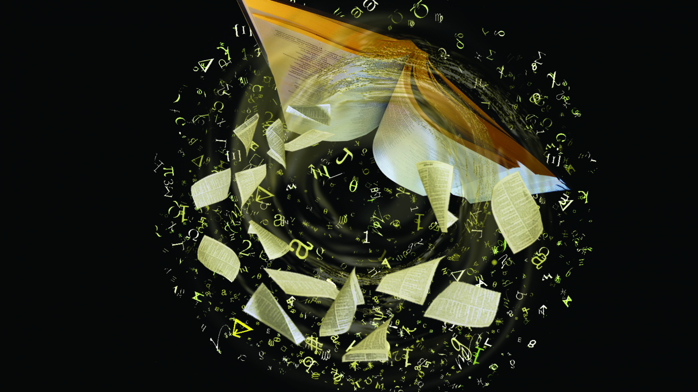 Peinture Abstraite en Noir et Blanc. Wallpaper in 1366x768 Resolution