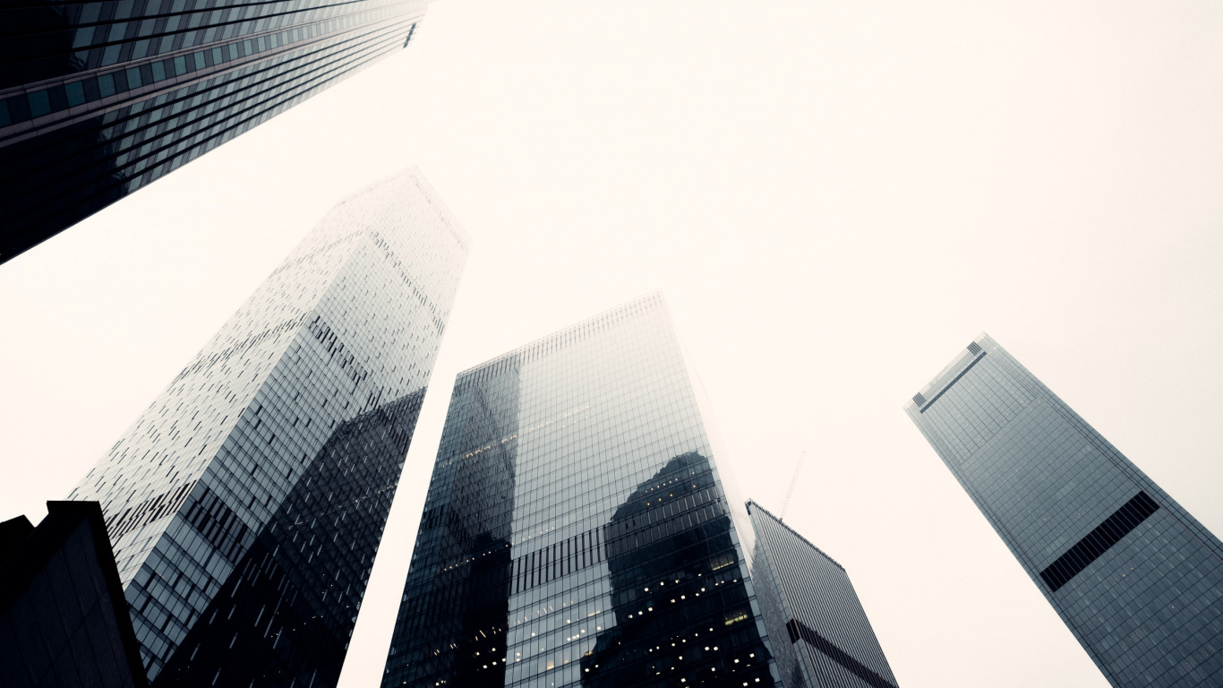 Gratte-ciel, Architecture, Bâtiment, Immeuble de Grande Hauteur, la Journée. Wallpaper in 1366x768 Resolution