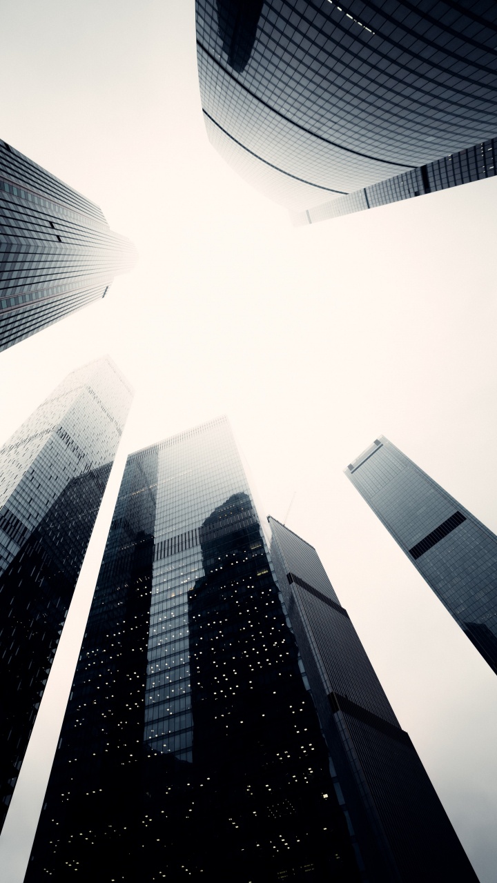 Gratte-ciel, Architecture, Bâtiment, Immeuble de Grande Hauteur, la Journée. Wallpaper in 720x1280 Resolution