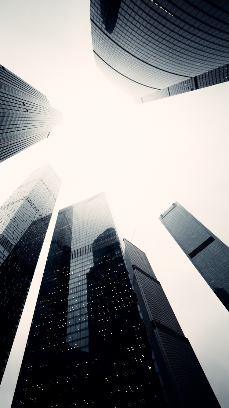 Gratte-ciel, Architecture, Bâtiment, Immeuble de Grande Hauteur, la Journée. Wallpaper in 750x1334 Resolution