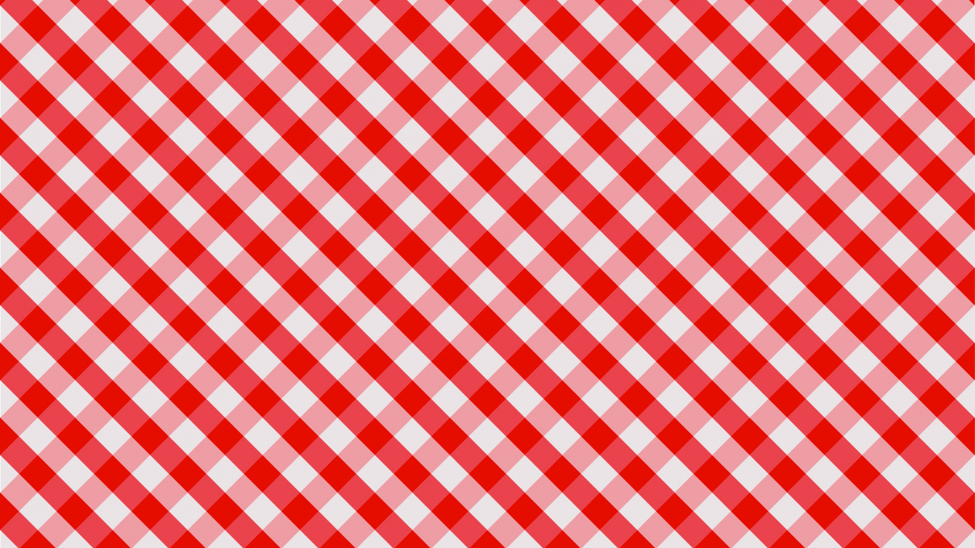Red and White Checkered Textile. Wallpaper in 1366x768 Resolution