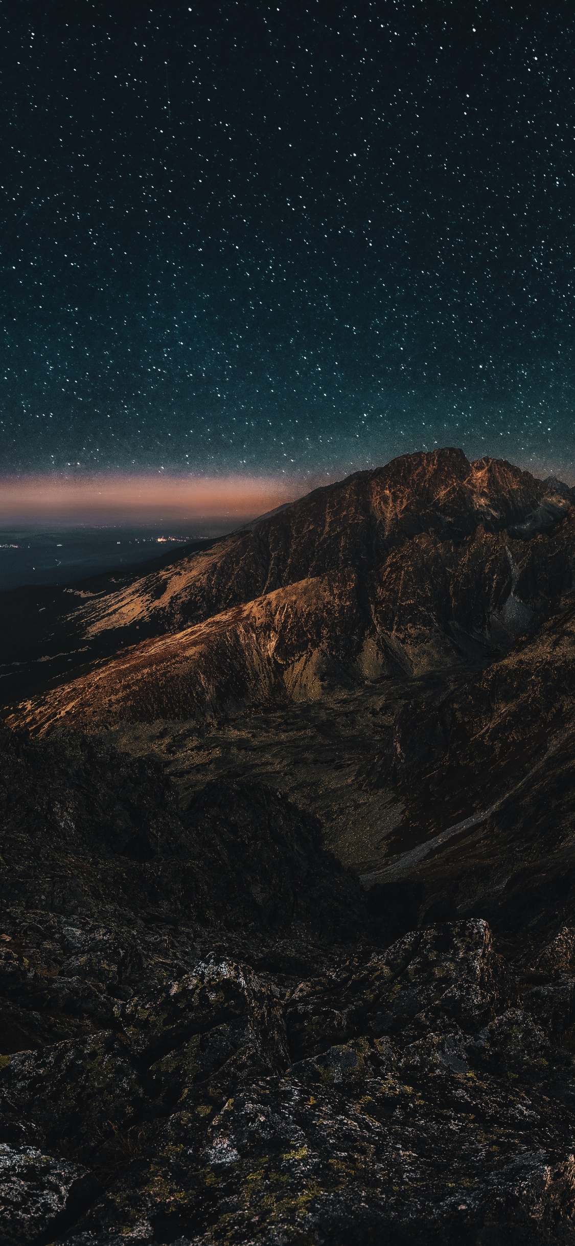 Natur, Atmosphäre, Naturlandschaft, Astronomisches Objekt, Stern. Wallpaper in 1125x2436 Resolution