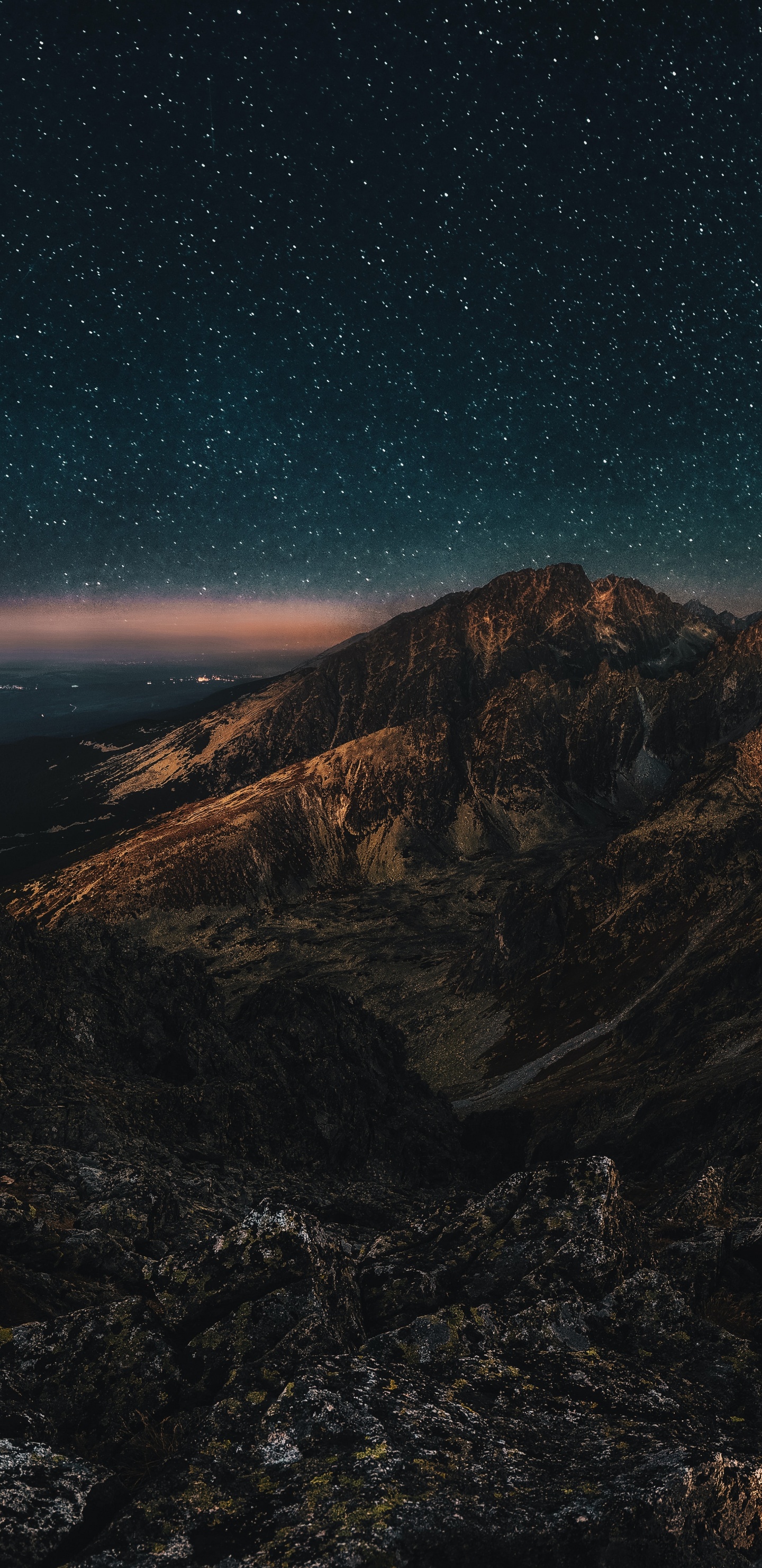 Natur, Atmosphäre, Naturlandschaft, Astronomisches Objekt, Stern. Wallpaper in 1440x2960 Resolution