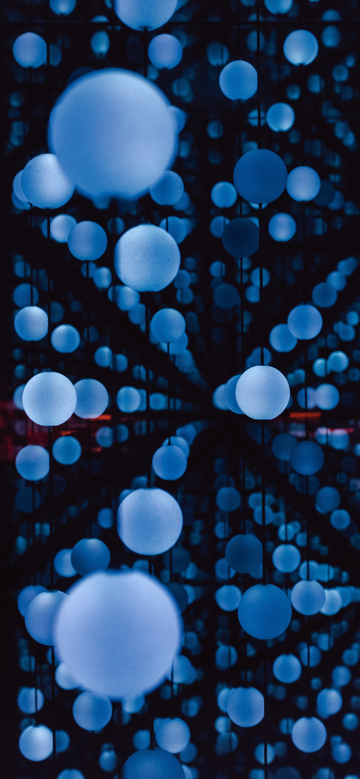 Red and White Polka Dot Textile. Wallpaper in 1242x2688 Resolution