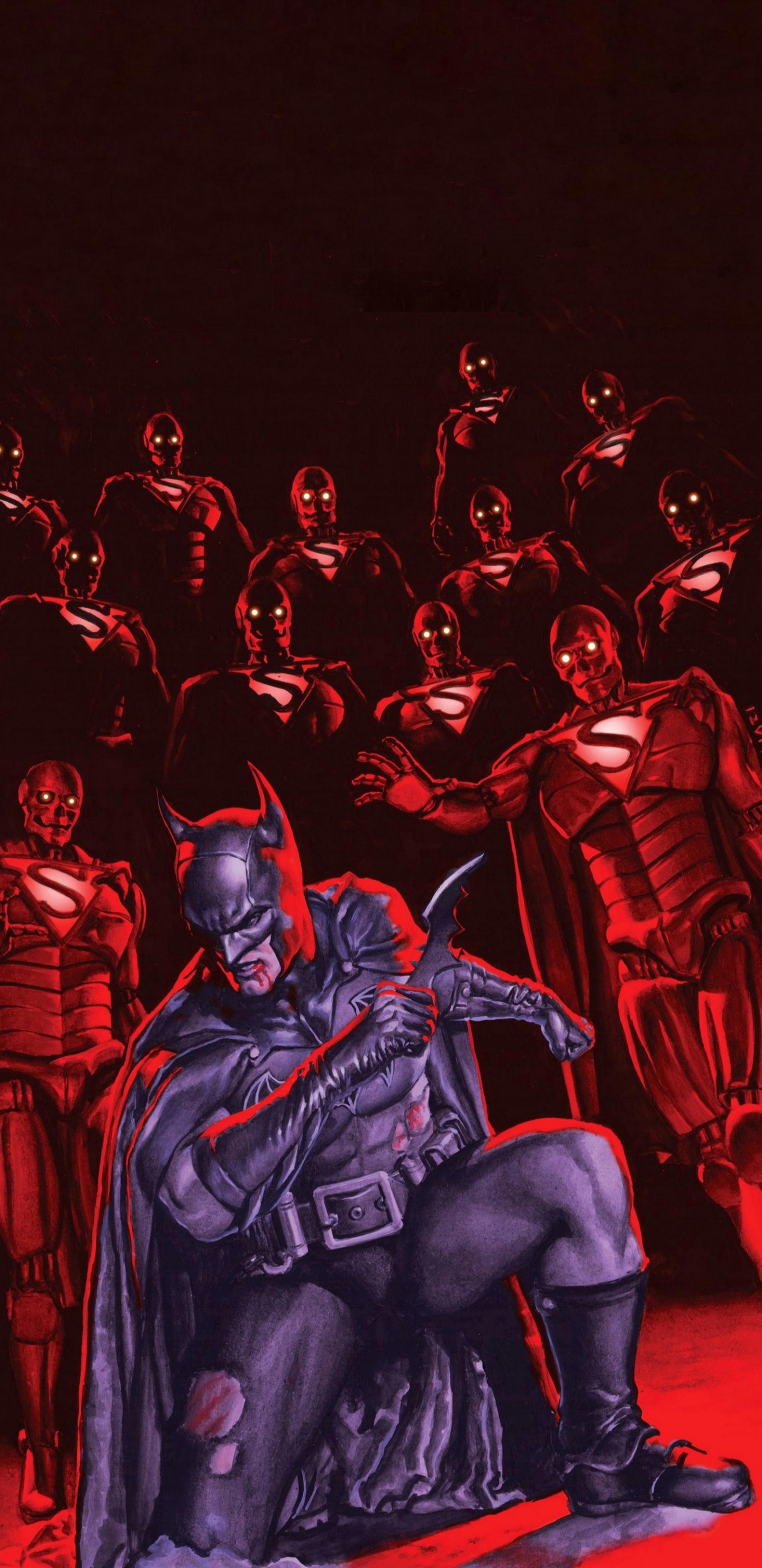 Batman-Supermann 21, Batman Superman 2019-2021 21, Batman, Superman, Batman Superman 2019-2021 22. Wallpaper in 1440x2960 Resolution