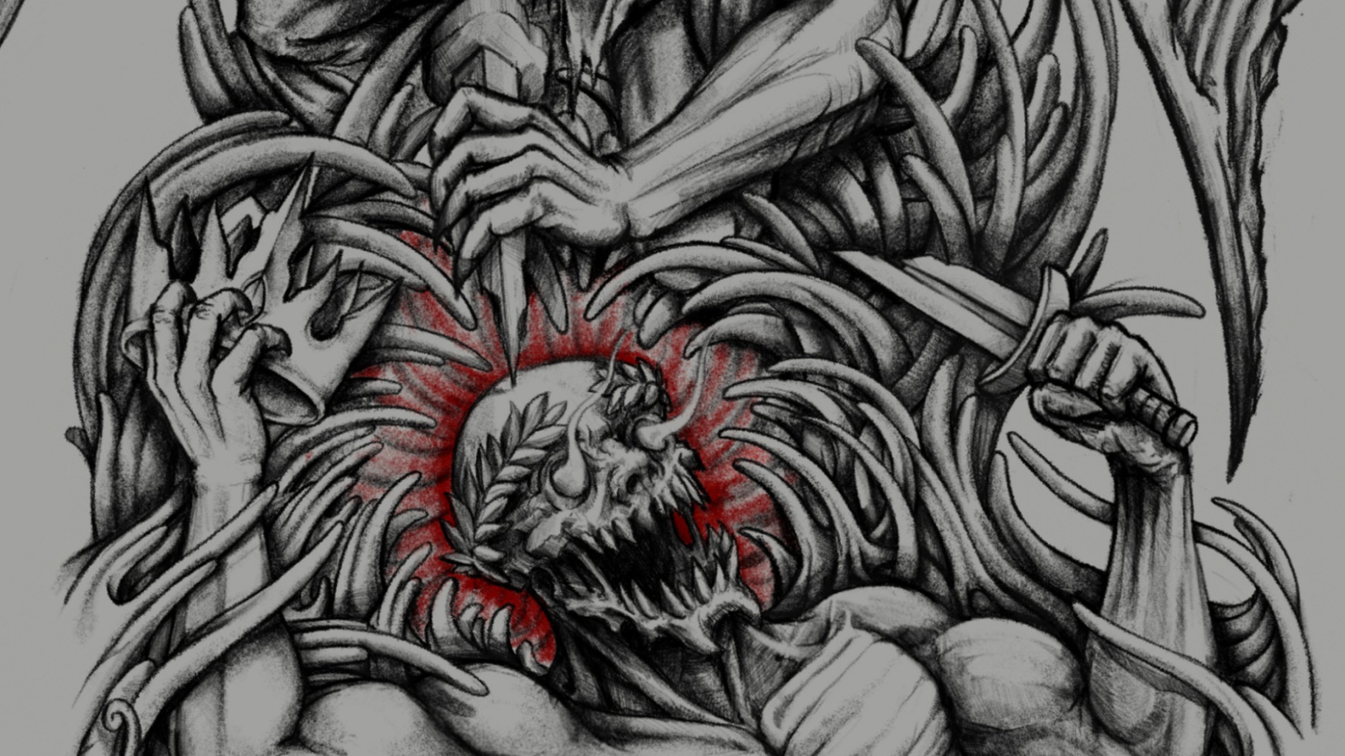 Créature Mythique, Arts Visuels, Tigre, Conception, Geste. Wallpaper in 1920x1080 Resolution