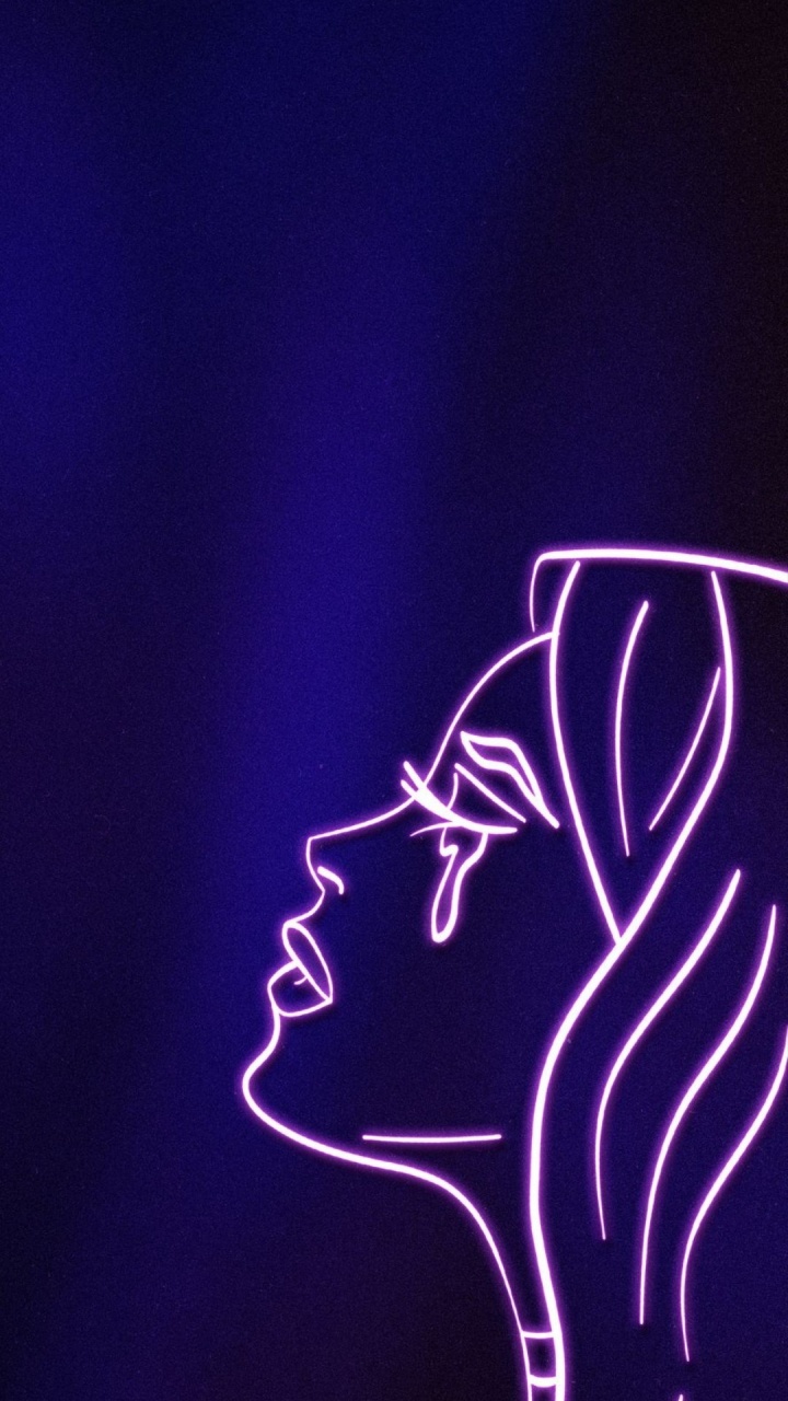 Light, Violet, Purple, Art, Gas. Wallpaper in 720x1280 Resolution