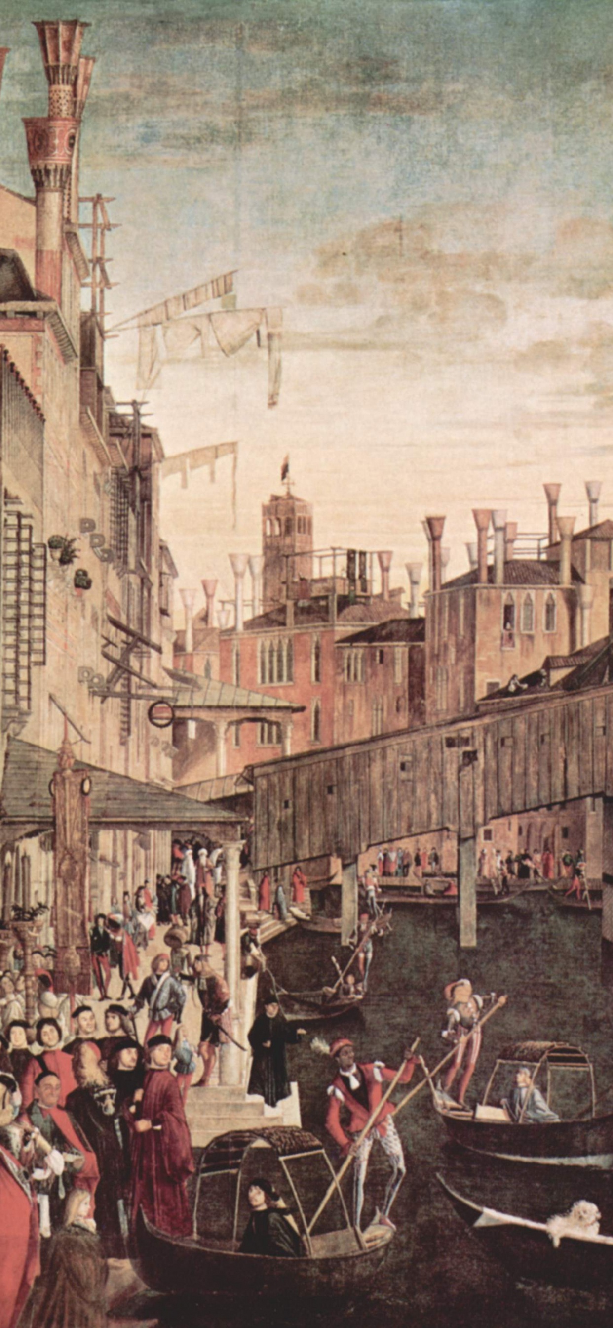 Leute, Die Auf Bootsmalerei Reiten. Wallpaper in 1242x2688 Resolution