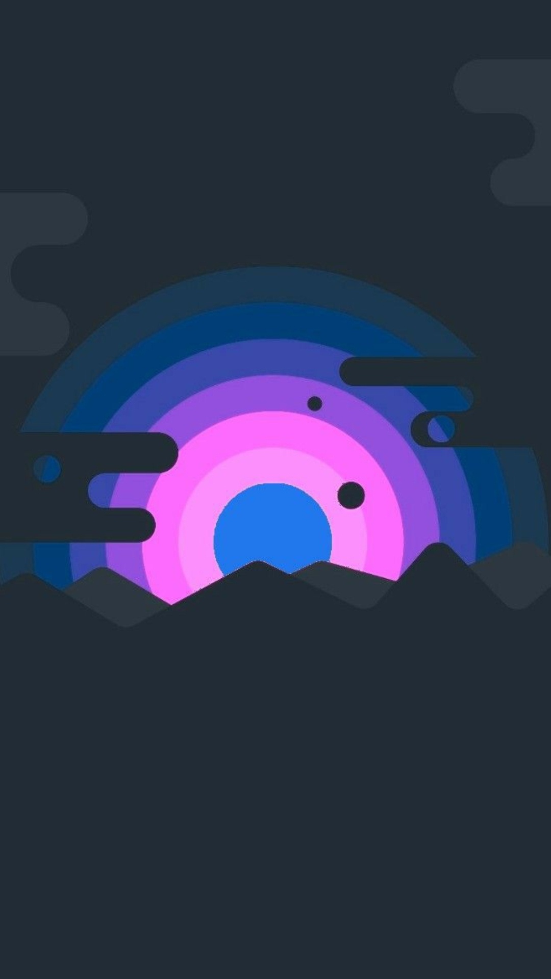 Minimalistisches Profil, Minimalismus, Ens, Design, Kunst. Wallpaper in 1080x1920 Resolution