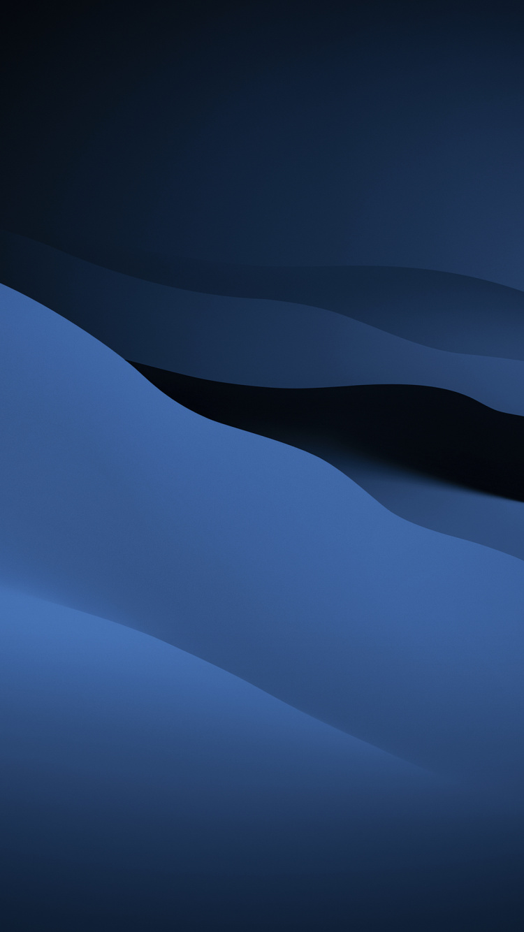 Ios, Apples, Pacific Blue, Slope, Tints and Shades. Wallpaper in 750x1334 Resolution