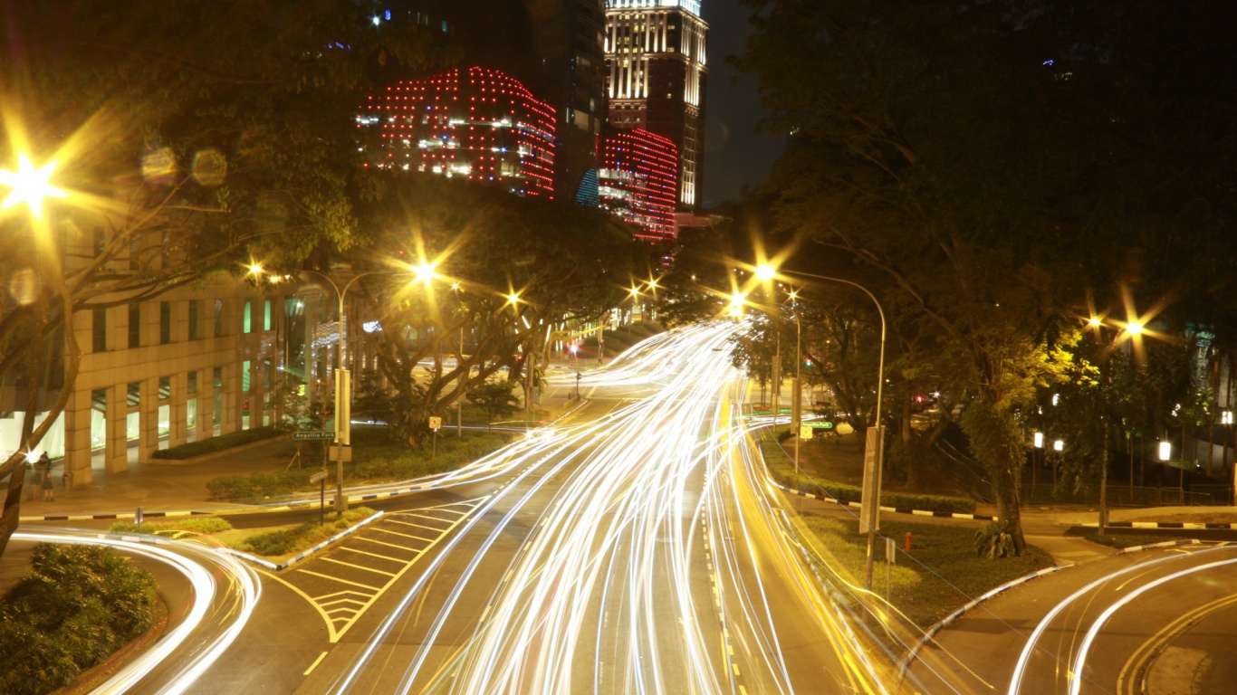 光, 路灯, 里程碑, 街, 资本市 壁纸 1366x768 允许