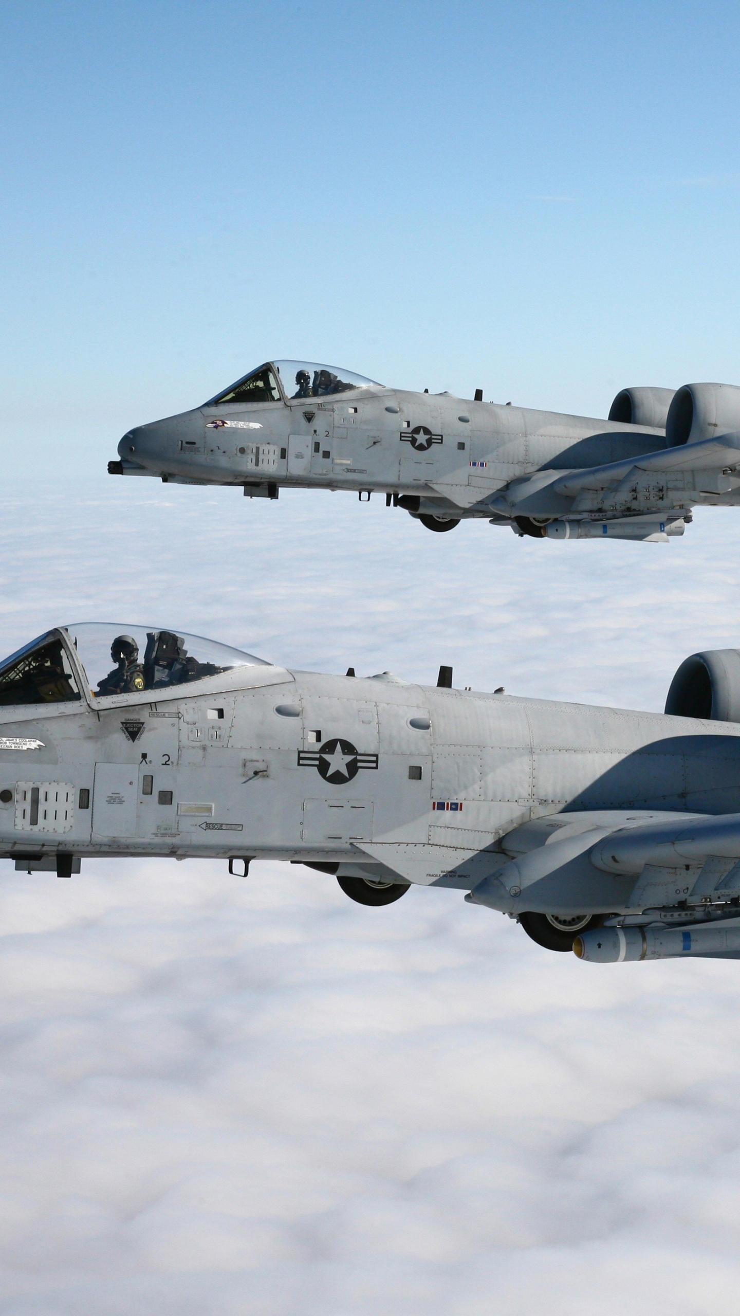 军用飞机, 喷气式飞机, 航空, 空军, 对地攻击机 壁纸 1440x2560 允许