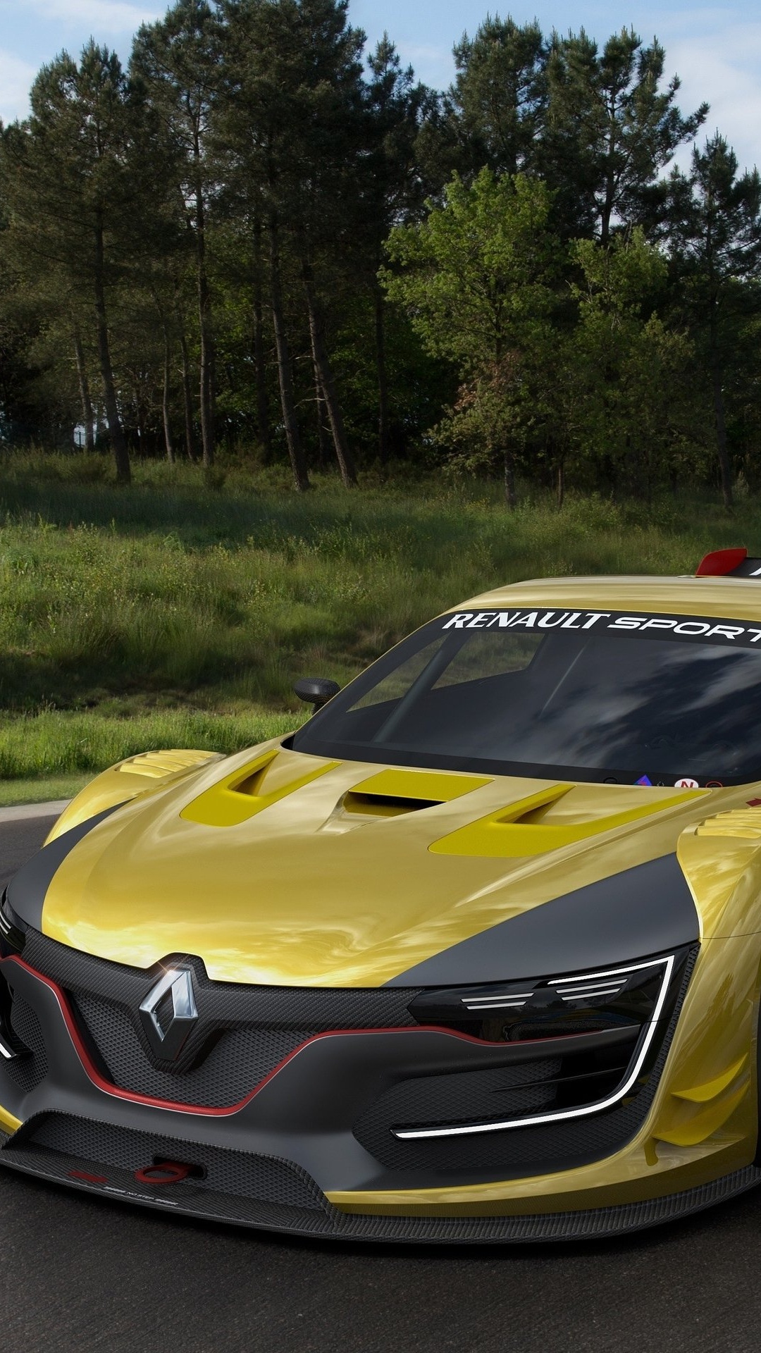 Yellow and Black Lamborghini Aventador on Road During Daytime. Wallpaper in 1080x1920 Resolution