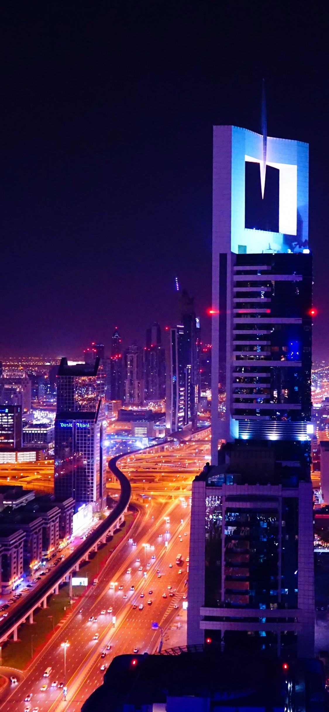 Ebene 43 Skylounge, Dubai, Wolkenkratzer, Gebäude, Tower Block. Wallpaper in 1125x2436 Resolution