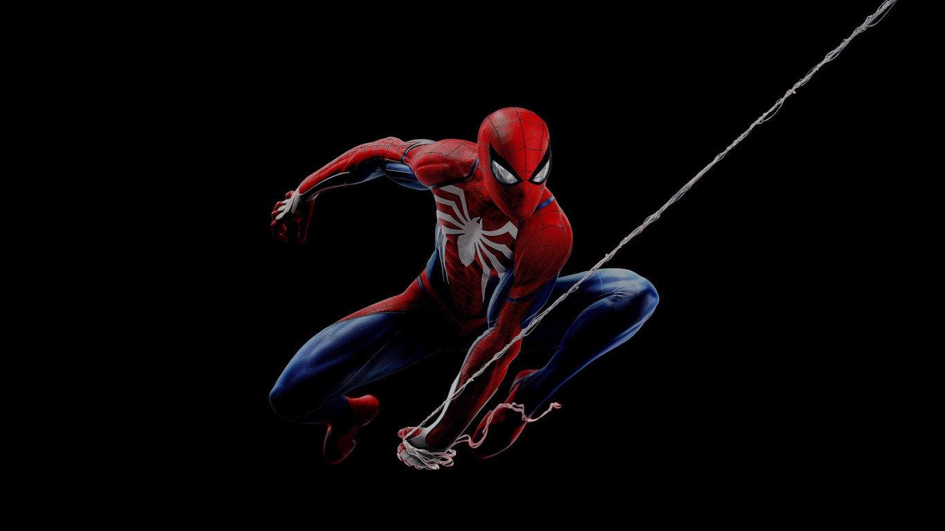 Spider-man, Superhero, Supervillain, Illustration, Personnage de Fiction. Wallpaper in 1366x768 Resolution