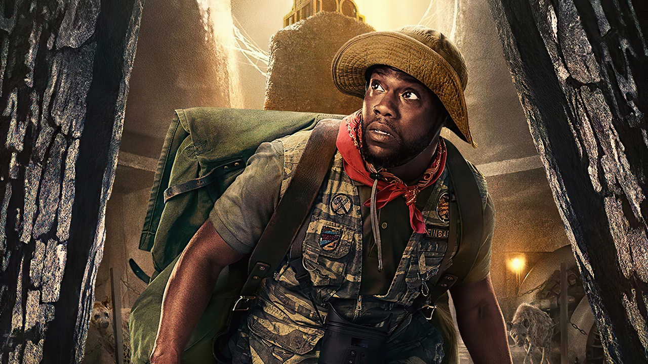 Jumanji The Next Level Posters, Kevin Hart, Jumanji The Next Level, dr Smolder Bravestone, Film Poster. Wallpaper in 1280x720 Resolution