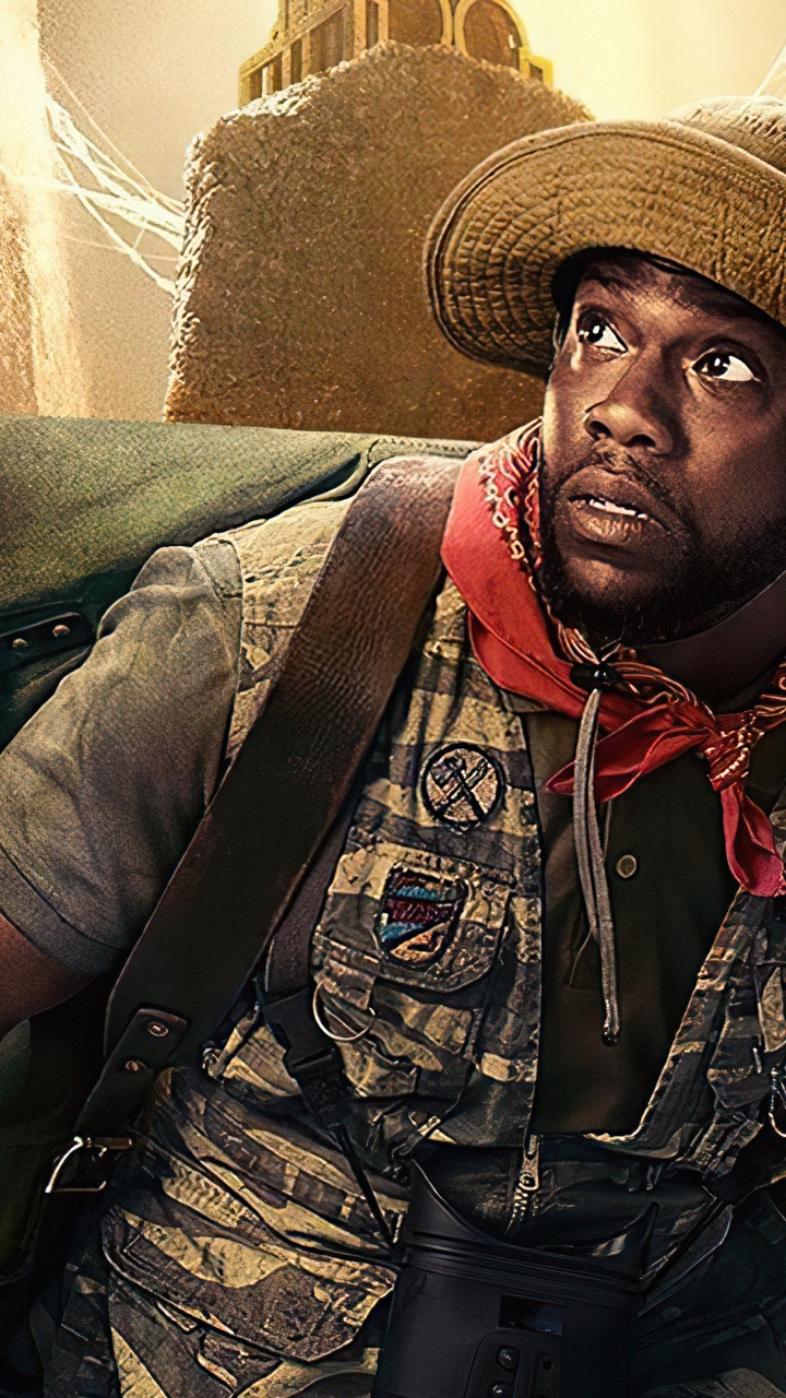 Jumanji The Next Level Posters, Kevin Hart, Jumanji The Next Level, dr Smolder Bravestone, Film Poster. Wallpaper in 720x1280 Resolution