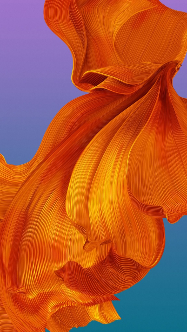 Huawei Mate, Huawei Mate XS, 智能手机, 黄色的, 橙色 壁纸 720x1280 允许