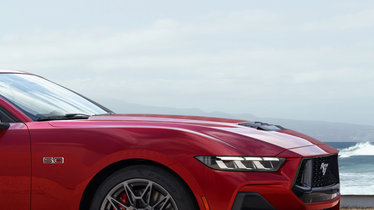 Mustang 2024, Car, Ford, Sportwagen, Ford Motor Company. Wallpaper in 1280x720 Resolution