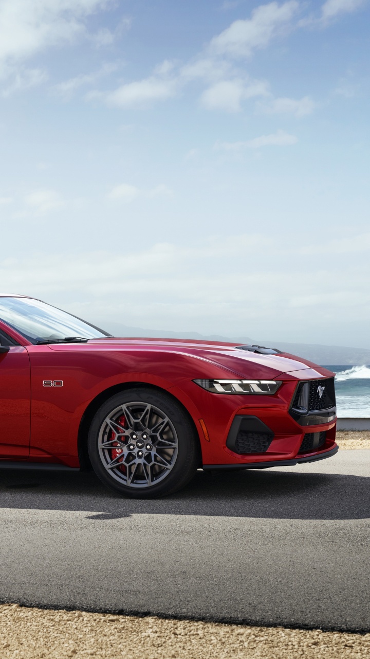 Mustang 2024, Car, Ford, Sportwagen, Ford Motor Company. Wallpaper in 720x1280 Resolution