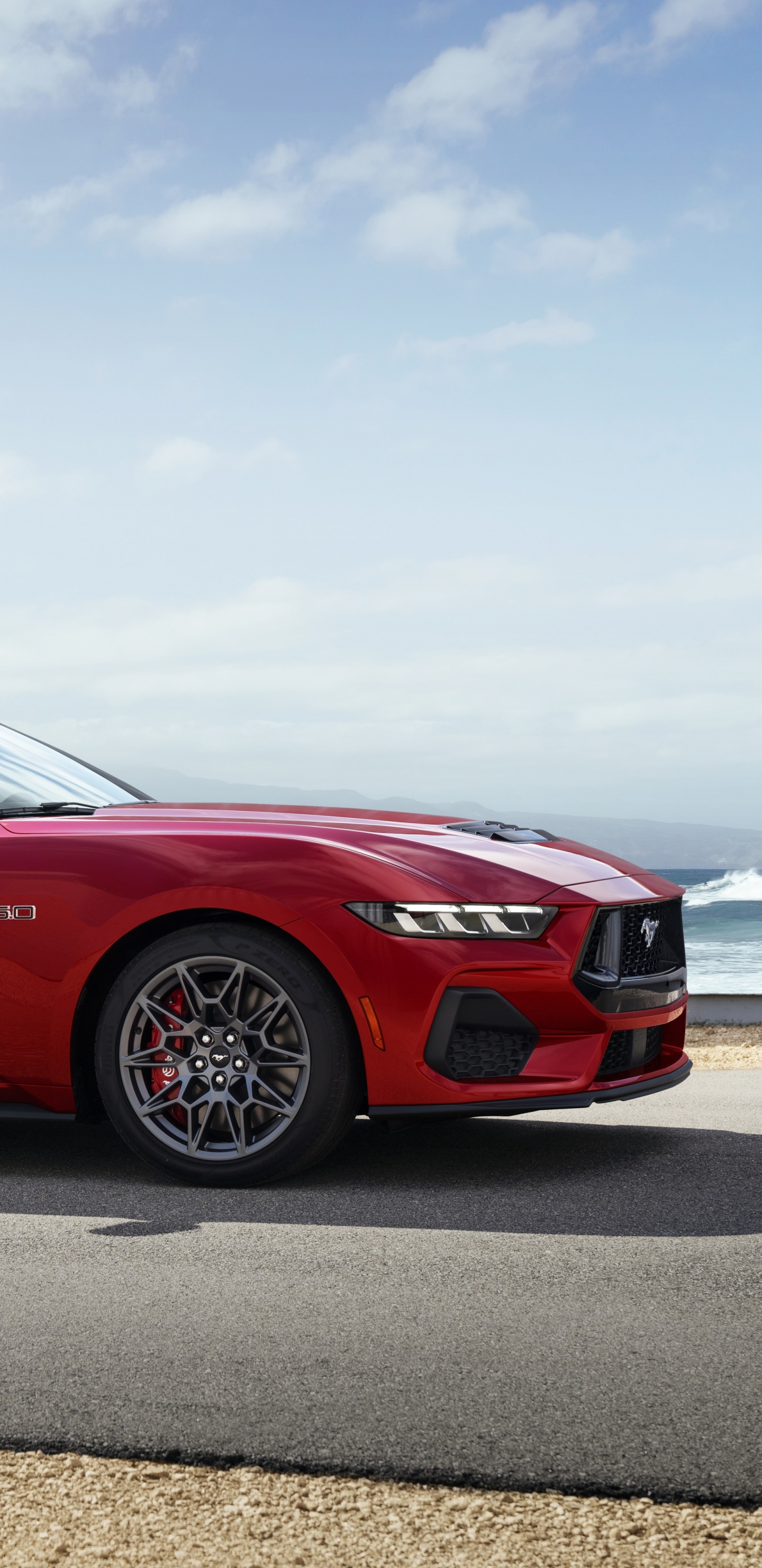 Mustang 2024, Cars, Ford, Sports Car, Ford Motor Company. Wallpaper in 1440x2960 Resolution