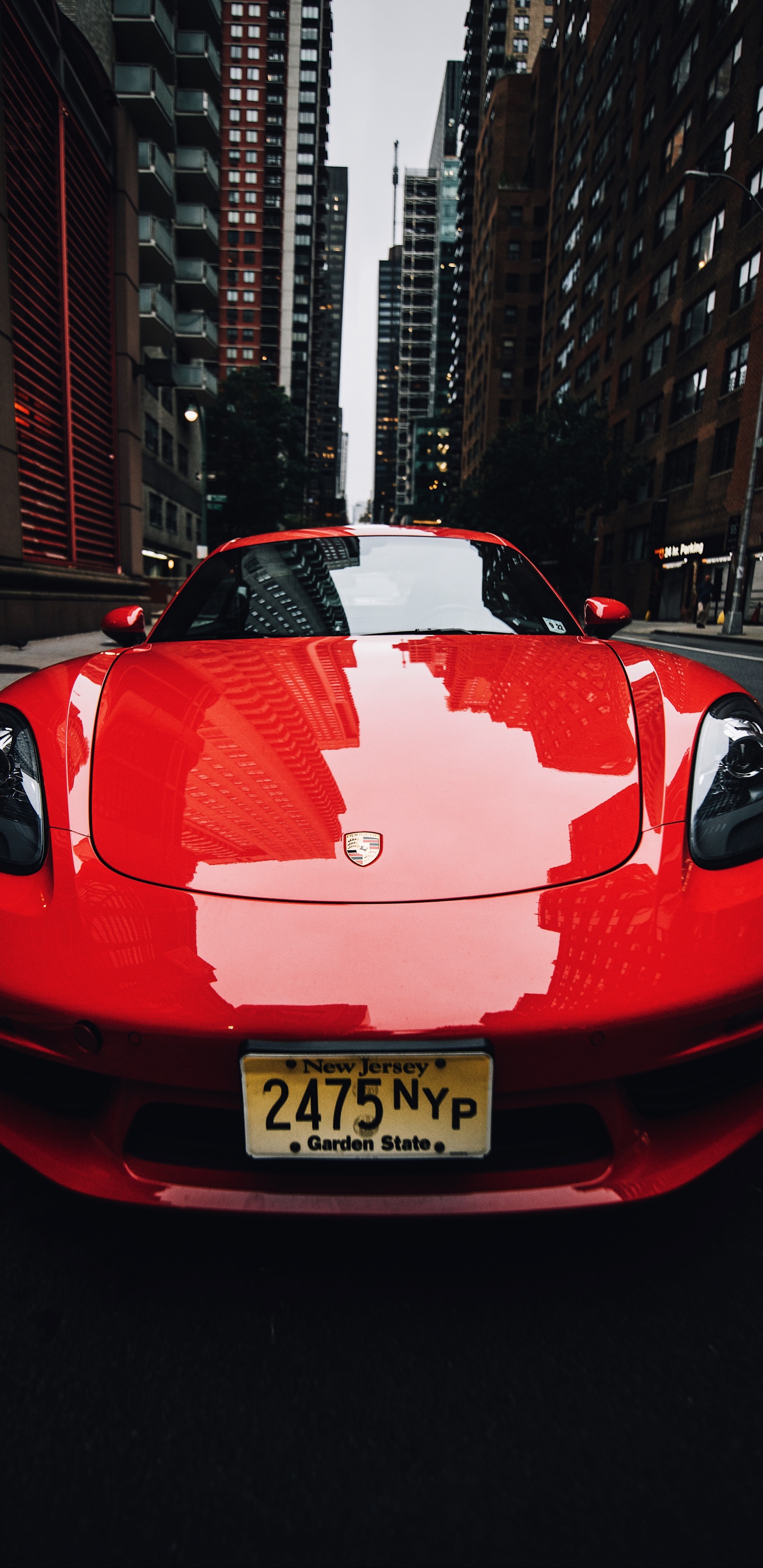 Red Ferrari 458 Italia on Road During Daytime. Wallpaper in 1440x2960 Resolution