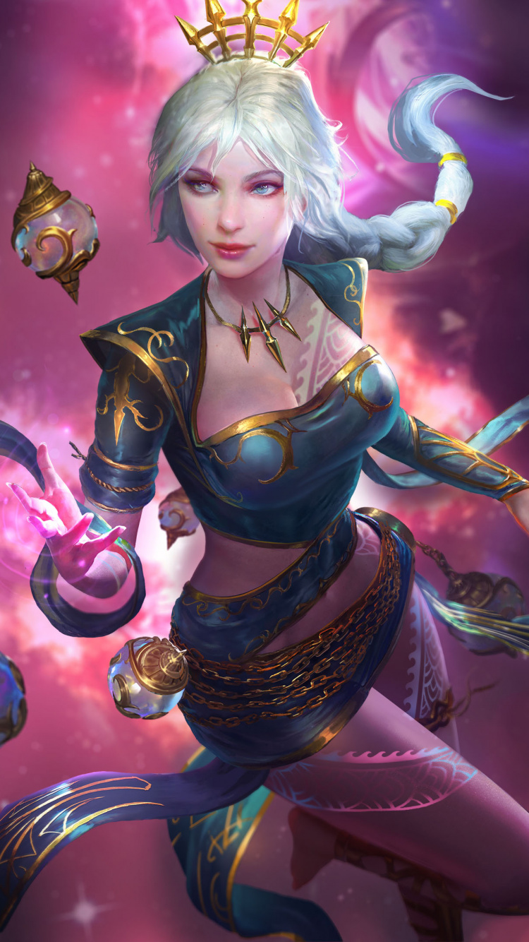 nu wa Hiere, Hiere, Campeonato Mundial de Golpe, nu Wa, Estudios Hi-Rez. Wallpaper in 750x1334 Resolution