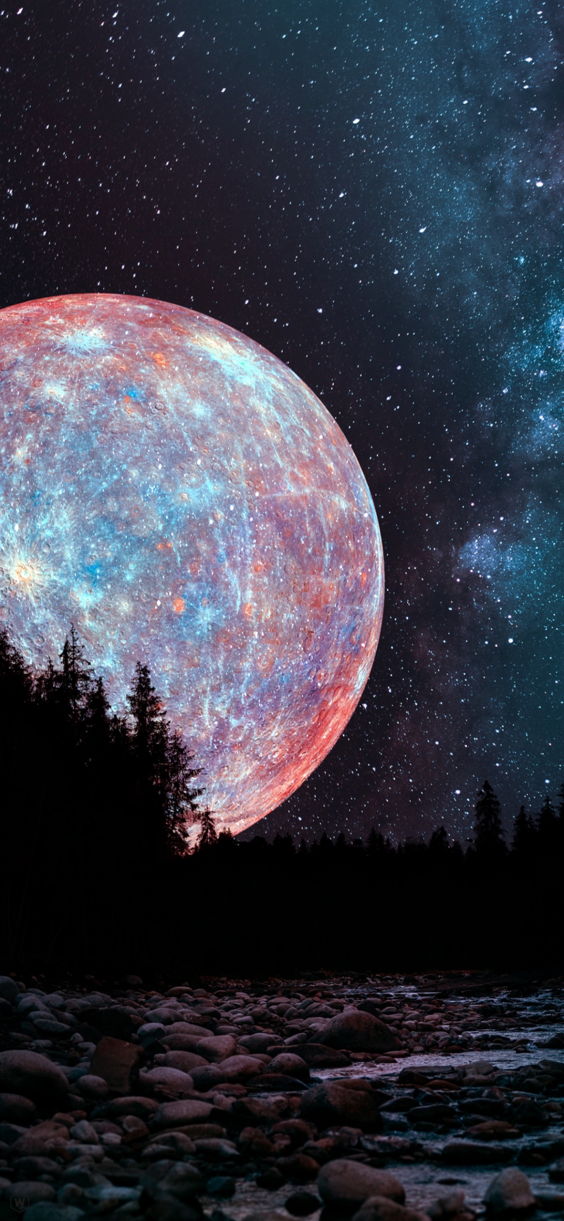 Naturaleza, Icono, Tik Tok, Universo, Medios de Lúpulo. Wallpaper in 1125x2436 Resolution