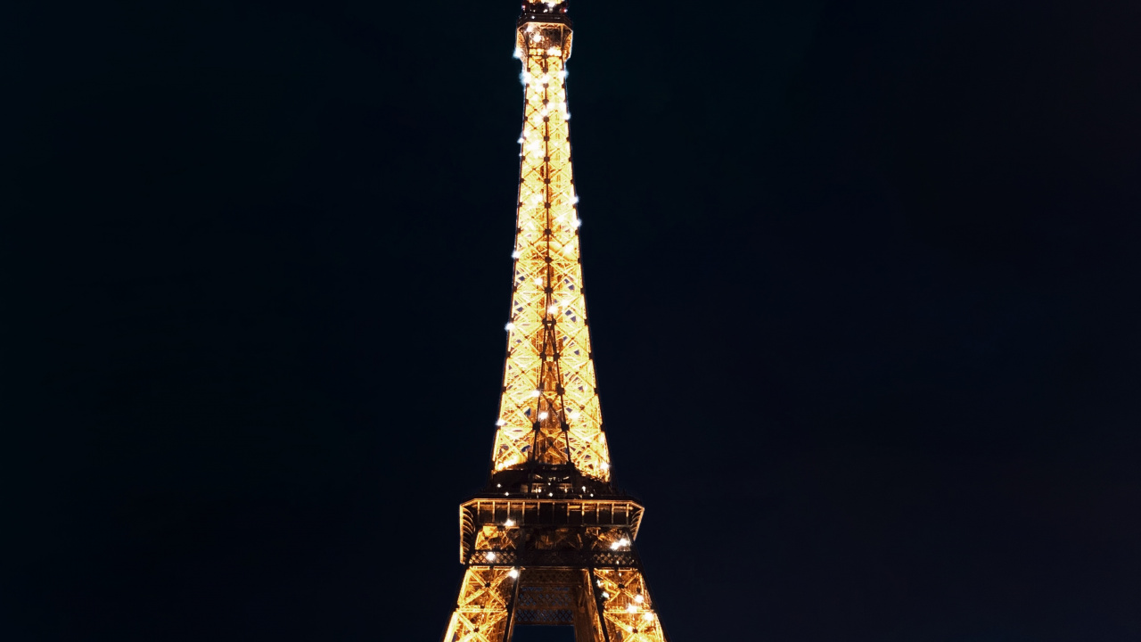 Paris, la Torre Eiffel, Museo Louvre, Champ de Mars, París Texas Torre Eiffel. Wallpaper in 1280x720 Resolution