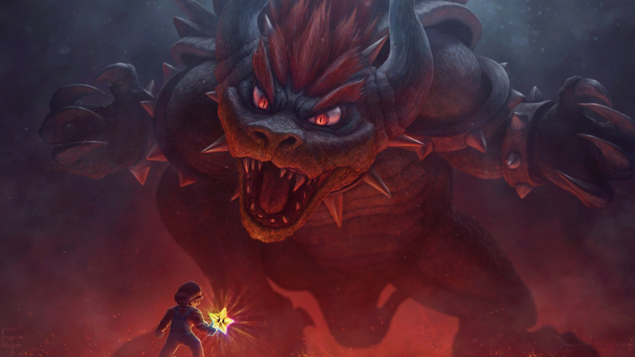 Brown and Black Dragon Illustration. Wallpaper in 1280x720 Resolution