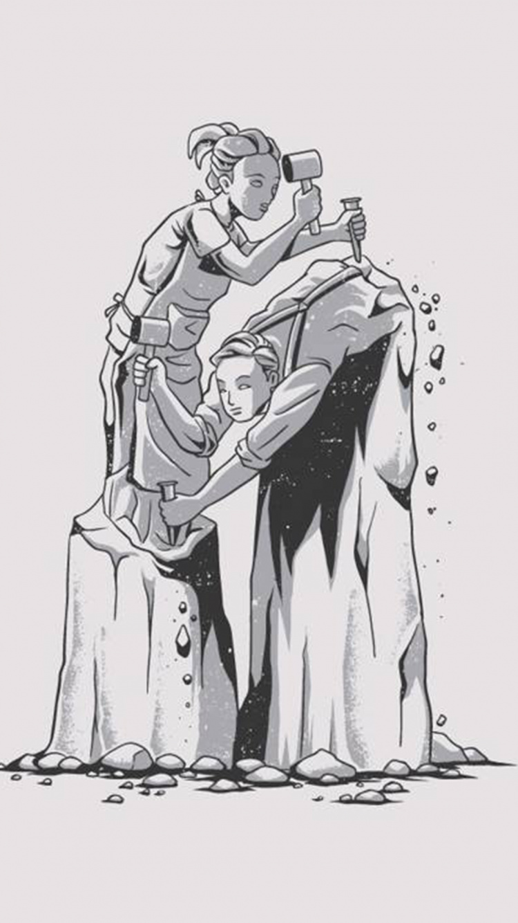 Illustration, Manche, Geste, Art, la Conception de Costumes. Wallpaper in 750x1334 Resolution