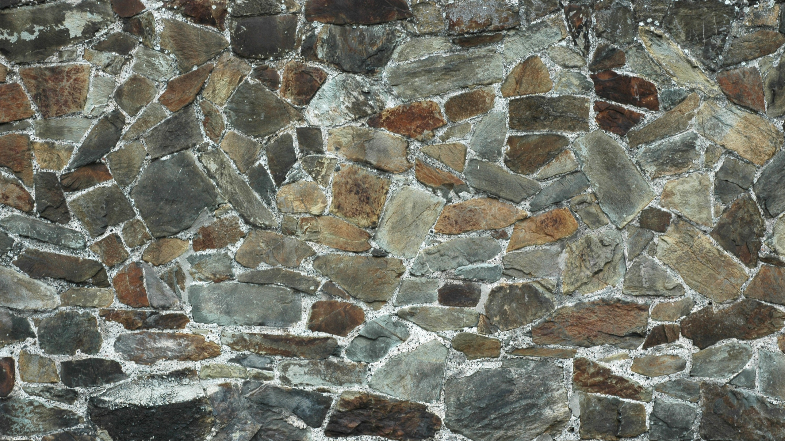 Brown and Gray Brick Wall. Wallpaper in 2560x1440 Resolution