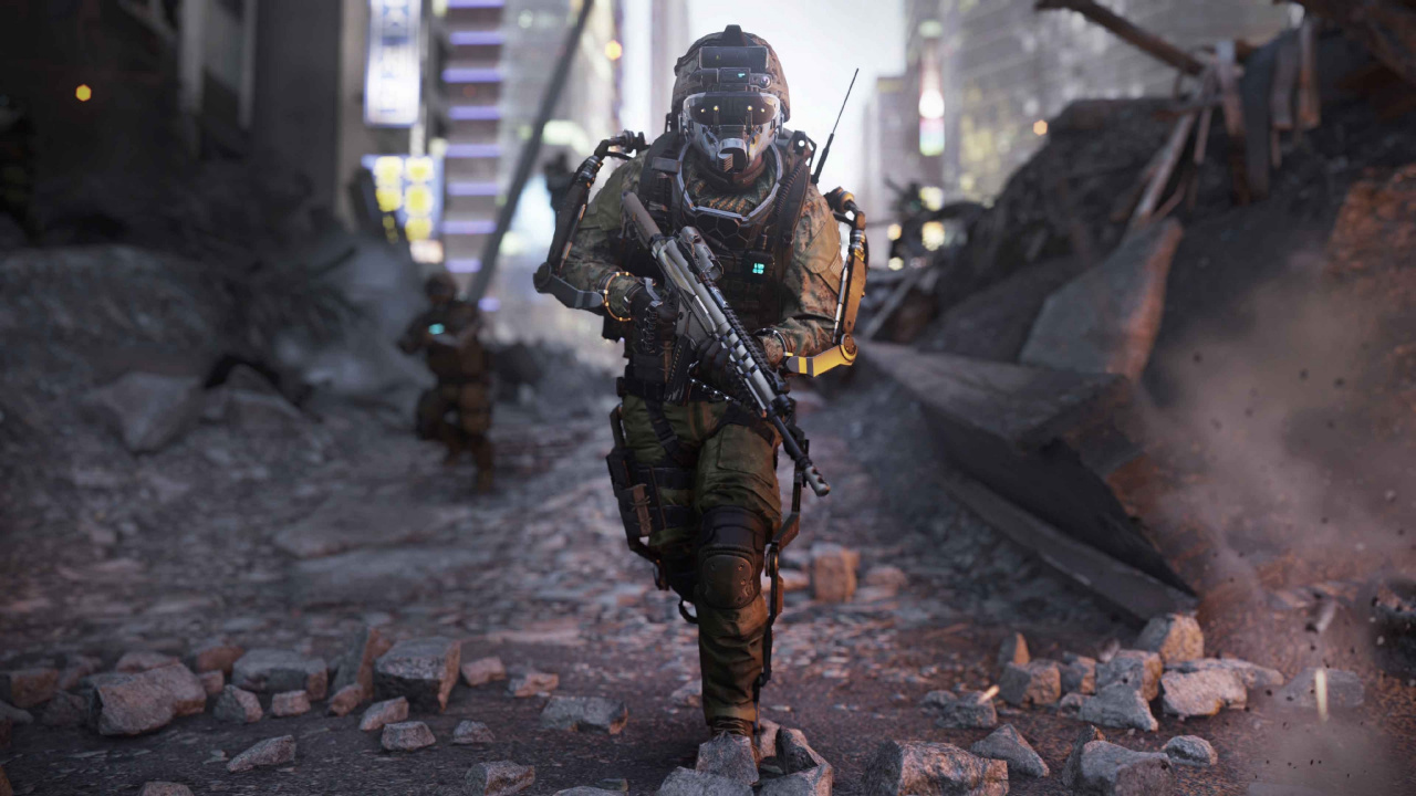 Call of Duty Advanced Warfare, Activision, Sledgehammer Games, Soldat, Armee. Wallpaper in 1280x720 Resolution