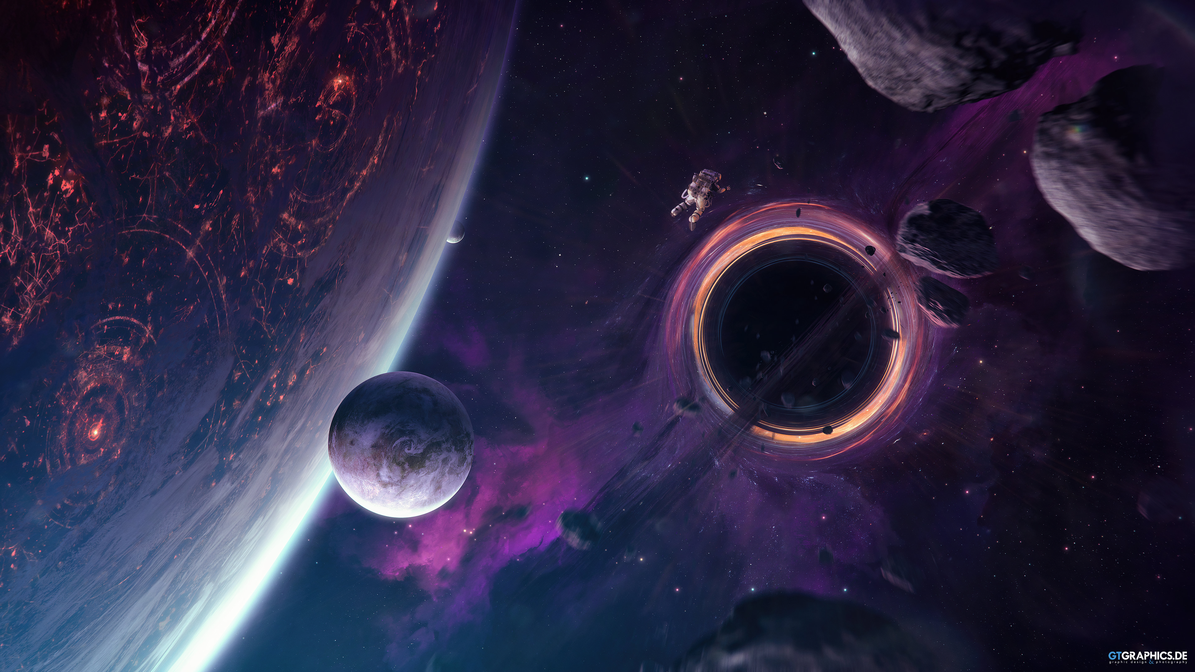 Atmosphere, Light, Astronomical Object, Art, Science. Wallpaper in 3840x2160 Resolution