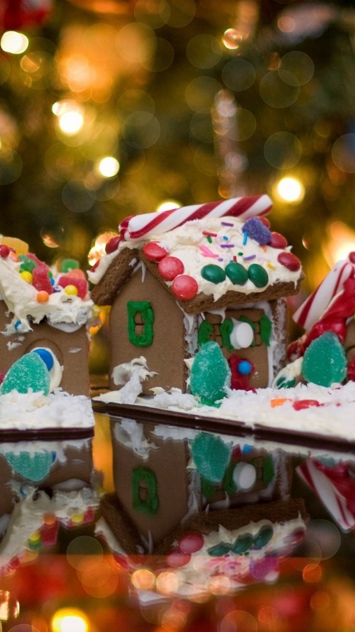Gingerbread House, Gingerbread, Christmas, Christmas Decoration, Tradition. Wallpaper in 720x1280 Resolution